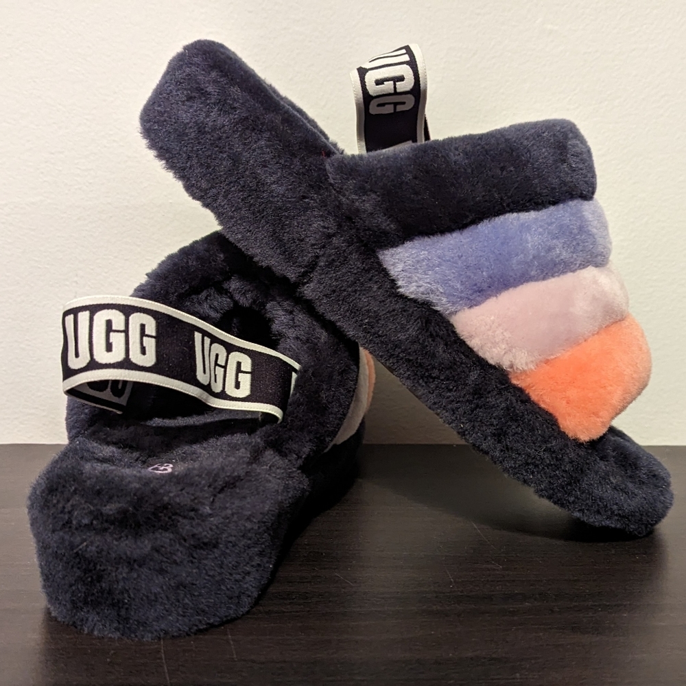Ugg fluff yeah starry night slides